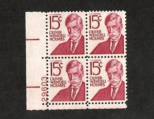 1965-81 U.S PROMINENT AMERICAN 15c OLIVER W HOLMES Sc#1288 M/NH/OG GEM! - Picture 1 of 1