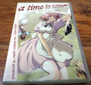 A TIME TO SCREW ANIME ECCHI DVD VGC HTF (KITTY MEDIA 2005) USED - Foto 1 di 4