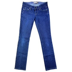 Paige Premium Denim Women's Blue Heights Dark Wash Jeans Straight Leg Size 25 - Picture 1 of 12