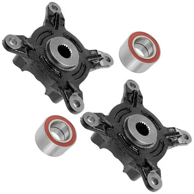 Buje de rueda delantero izquierdo y derecho con cojinete para Polaris Ranger Tm 2004 2005 2006 Foto 1 de 4