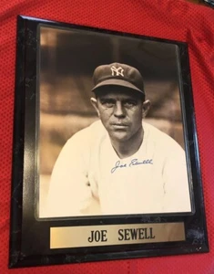 Joe Sewell New York Yankees 8 X 10 Autographed B & W Photo - Picture 1 of 4