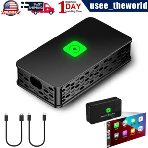 Wireless CarPlay Adapter USB Dongle Car Navigation For iPhone Apple Plug &Play - Picture 1 of 13