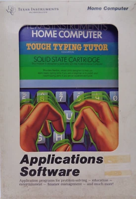 TI-99/4A -- TOUCH TYPING TUTOR (CARTRIDGE PHM3064) - Bild 1 von 4