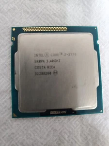 Intel Core i7-3770 3.4GHZ Quad Core Desktop Processor SR0PK - Photo 1/1