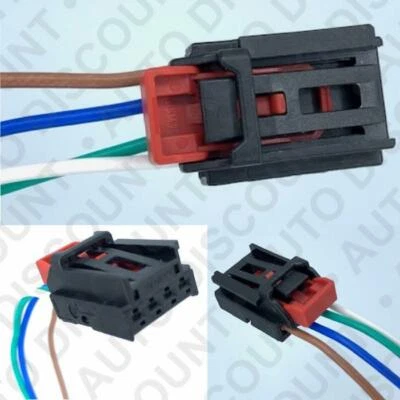 CONNECTEUR FICHE PRISE FAISCEAU 4 BROCHES FEU ARRIERE POUR AUDI VW SKODA  - Photo 1/3