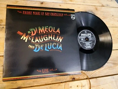 MEOLA MCLAUGHLIN PACO DE LUCIA FRIDAY NIGHT IN SAN FRANSIS LP 33T VINY EX COV EX - Photo 1/4