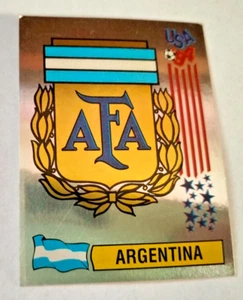 FIGURINA CARDS-PANINI-USA '94- 249 -SCUDETTO - ARGENTINA -NEW CON VELINA - Picture 1 of 2