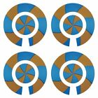 Acclaim Selbstklebend Spirale Kugeln Bowlers Identität Sticker Voll Sets Von 4