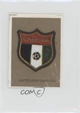 1990 Reyauca Campeonatos Mundiales de Futbol Emblems United Arab Emirates #UAE