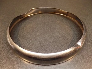 VINTAGE HARLEY DAVIDSON CHROME HEADLIGHT TRIM RING (J) - Picture 1 of 9