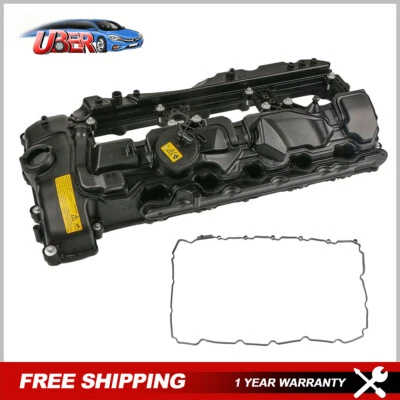 Nueva cubierta de válvula de motor con junta para BMW 335i 640i 740i X3 X5 X6 135i 2.0L 3.0L Foto 1 de 4