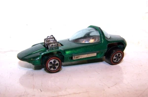 Hot Wheels Redline Silhouette Spectraflame Green USA 1968 Vintage - VEDI FOTO - Foto 1 di 8