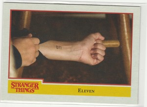 2018 Topps Stranger Things Season One #18 Eleven 0095