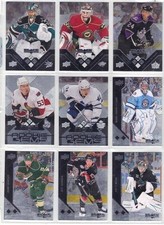 NIKLAS BACKSTROM MINNESOTA WILD GOALIE 2008-09 BLACK DIAMOND DOUBLE #105