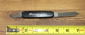 Victorinox Switzerland Officer Suisse Swiss Army Snap-on 2-Blade Pocket Knife - Picture 1 of 6