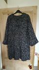 Phase Eight ladies black and taupe coat size 10