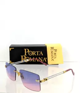 New Authentic Porta Romana 1010 Sunglasses Col. 100 1010 Vintage Frame - Picture 1 of 6