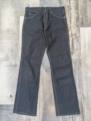 Jeans Sheplers Triple Costura Negro Bootcut Vintage Años 80 EE. UU. NOS Stock Muerto 36x34 Foto 1 de 4