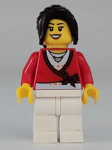 Lego Minifigur Minifigur CTY0504 City Mädchen langer Ponyschwanz - Bild 1 von 4