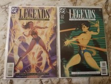 LEGENDS OF THE DC UNIVERSE #4 5 NM- WONDER WOMAN 1 KEY 1998 DC COMIC