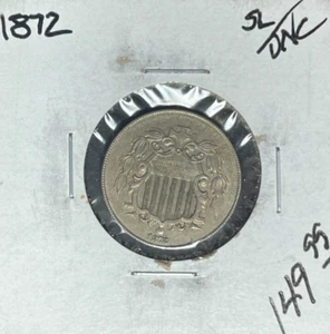 ESCUDO NÍQUEL 1872 ~ SL/UNC ~ MONEDA DE BUEN ASPECTO~ - Imagen 1 de 2