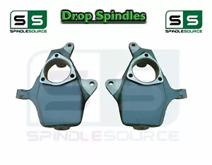 Drop Lowering Spindle SET FOR 99-07 Chevy Silverado GMC Sierra 1500 2508 2WD 4WD - Picture 1 of 1