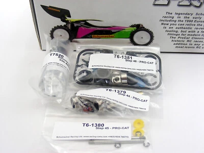 Schumacher PRO TOP CAT XLS Cougar CLASSIC Rear Oil Damper Shock Set NEW Vintage! - Image 1 of 3