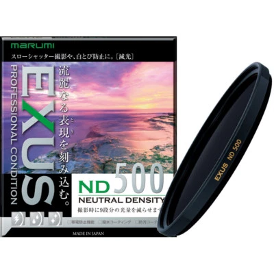 New MARUMI EXUS ND500 58mm Neutral Density Lens Filter 9 Stops - Image 1 of 2