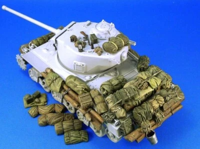 MARKENLOS Unpainted 1/35 Resin Stowage Supplies for US M4 Sherman Tank kit notank