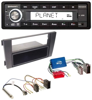 Continental USB 1DIN AUX DAB MP3 Autoradio für Audi A6 C5 01-05 Symphony Aktivsy - Bild 1 von 4