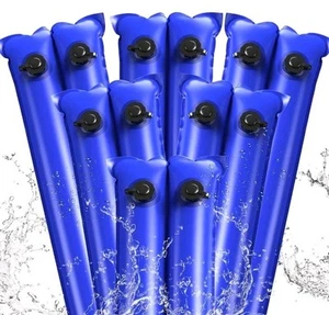 10 Fuß Doppelschläuche Pool Wasserbeutel (6er Pack), strapazierfähiger Winter Wasserschlauch für - Bild 1 von 10
