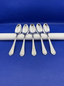 Wallace CONTINENTAL BEAD Stainless 18/0 Teaspoon China Silverware Flatware L5 - Picture 1 of 5