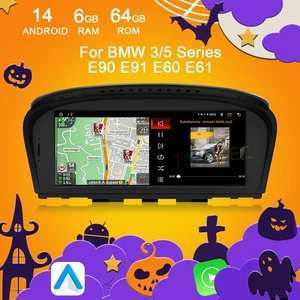 8.8"IPS Android Autoradio Für BMW 3er E90 E91 E92 E93 5er E60 E61 E63 E64 CCC - Bild 1 von 19