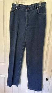 Levi's Vtg Women’s White Tab Scovill Zip High Rise 70’s Jeans Size 18 28x29 - Picture 1 of 9