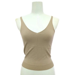 FENDI Camisole Knit Tank Top Sleeveless Cut and Sewn T-Shirt Top/FZY938 AAVH/36 - Picture 1 of 10