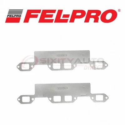 Fel-Pro Exhaust Manifold Gasket Set for 1975-1978 Dodge D100 6.6L 7.2L V8 - ab Foto 1 de 4