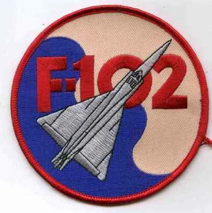 RARE USAF Convair F-102 Delta Dagger Fighter Interceptor Patch Vietnam War - Picture 1 of 12