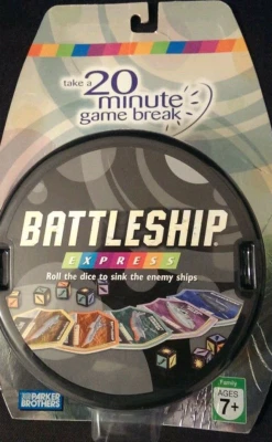 BATTLESHIP Express 20 Minutes Game Break HASBRO 40518 Genuine - Image 1 of 4
