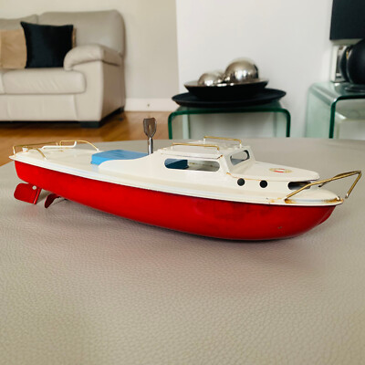 Bateau Mécanique Sutcliffe Jupiter Ocean Pilot – Clockwork Cruiser – 1960 – UK
