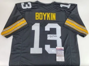 MILES BOYKIN SIGNED CUSTOM PRO STYLE PITTSBURGH STEELERS JERSEY JSA COA WA073349 - Picture 1 of 5