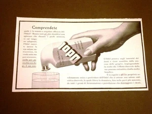 Pubblicità d'Epoca del 1912 Dentifricio Odol - Picture 1 of 1