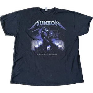 Camisa Eddie Munson Master Of Hellfire negra gráfica XL - Imagen 1 de 7