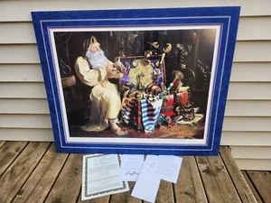 Dean Morrissey "Dreamers Trunk" #928/1500 W/COA 1993 Matted Ready To Frame!! - Picture 1 of 21