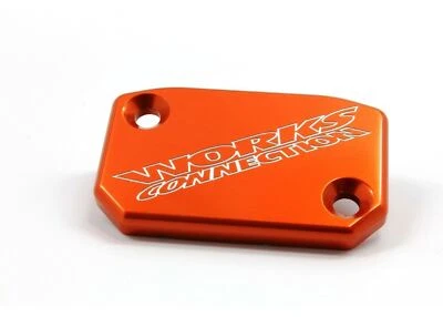 Tapa freno delantera Works Connection naranja - Husqvarna KTM con Brembo _ 21-040 Foto 1 de 3