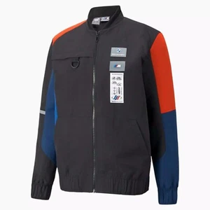 New Puma BMW Motorsport Street Men`s Motorsport Jacket SZ. M, $55 Off MSRP - Picture 1 of 8