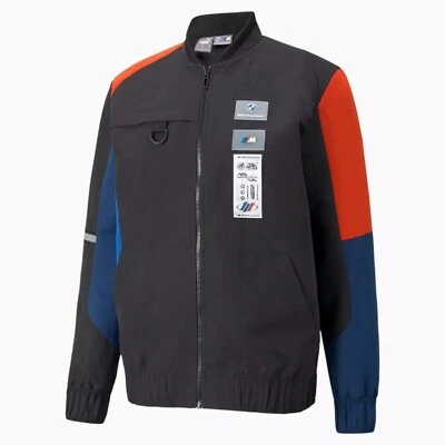 New Puma BMW Motorsport Street Men`s Motorsport Jacket SZ. M, $55 Off MSRP - Image 1 of 4