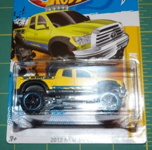 2012 Hot Wheels New Models - '10 Toyota Tundra - Yellow - Picture 1 of 3