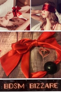 Bondage kit Ball gag Restraints Cuffs Collar Sexy Blindfold Hotwife Sissy Slave - Picture 1 of 5