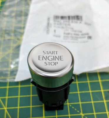 Genuine VW Golf T-Roc Start Stop Button Ignition Switch 5G2959839B 3Q7 NEW RHD - Image 1 of 3
