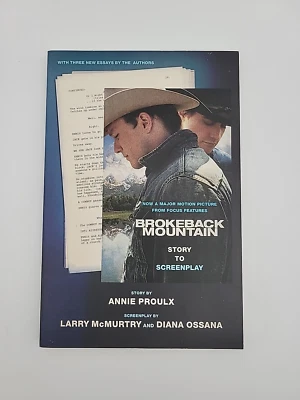Brokeback Mountain Story al guión Annie Proulx, McMurtry & Ossana 2005 PB Foto 1 de 4